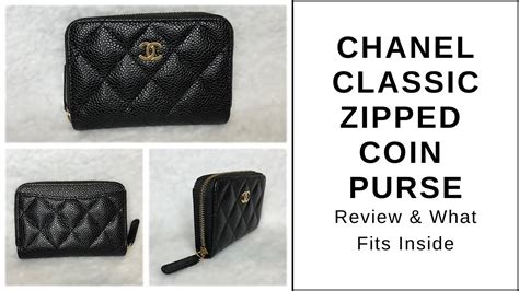 classic zipped coin purse chanel